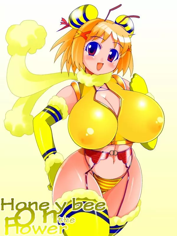Honey Bee on the Flower Page.1