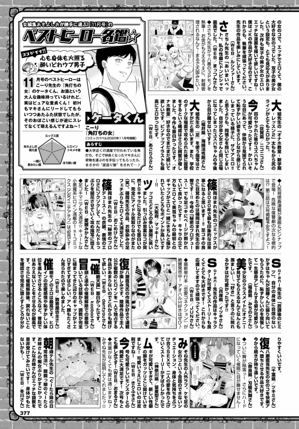 COMIC BAVEL 2021年1月号 Page.373