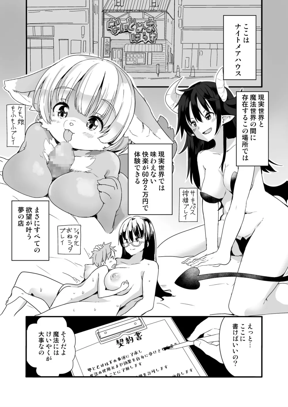 ナイトメアハウスへようこそ Page.1