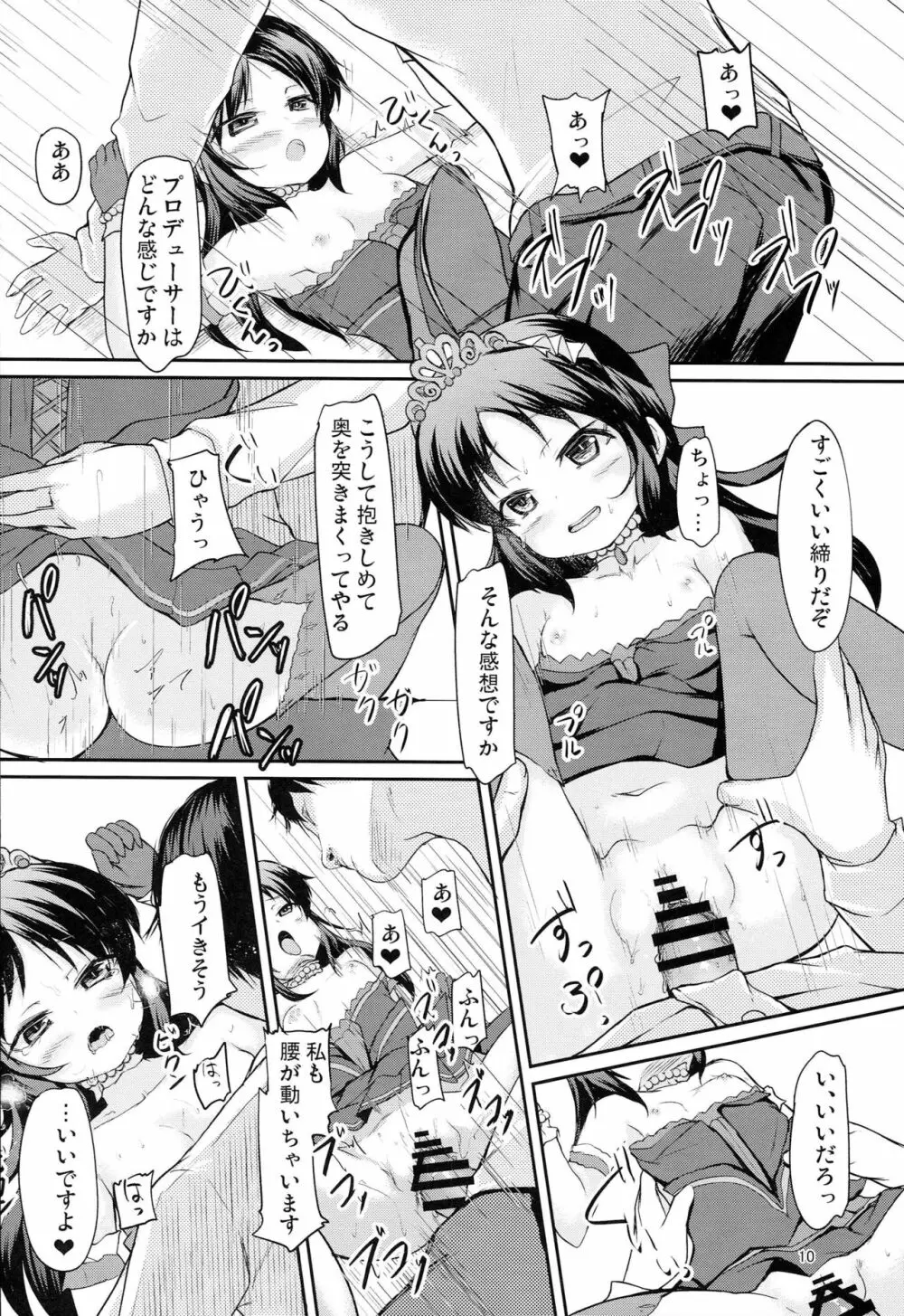 ありすと桃華のお味はいかが Page.9