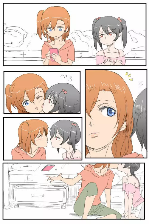 ほのかとにこちゃんがらぶちゅっちゅしてるだけのマンガだよ! Page.2