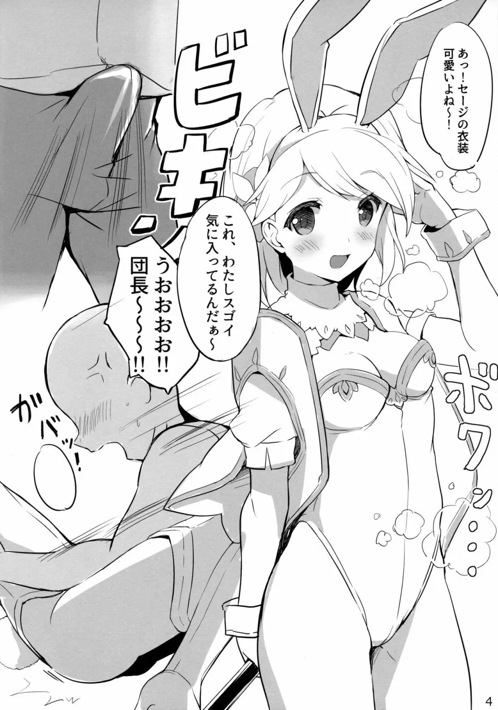 ジータちゃんとすけべぇする本 Page.4