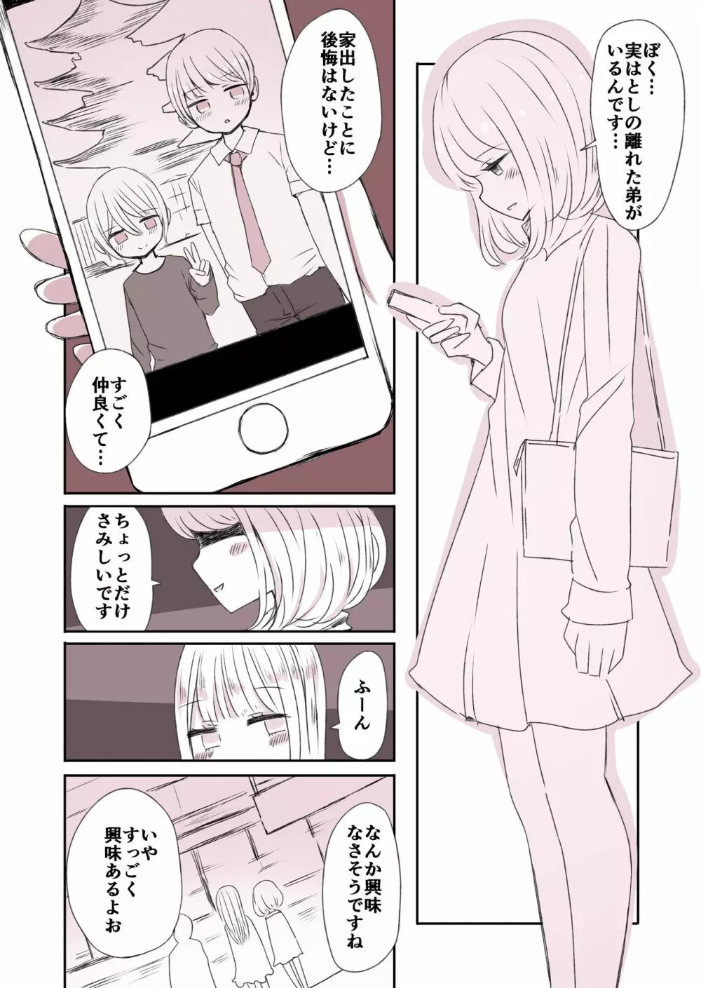 女装男子のおとうと Page.2