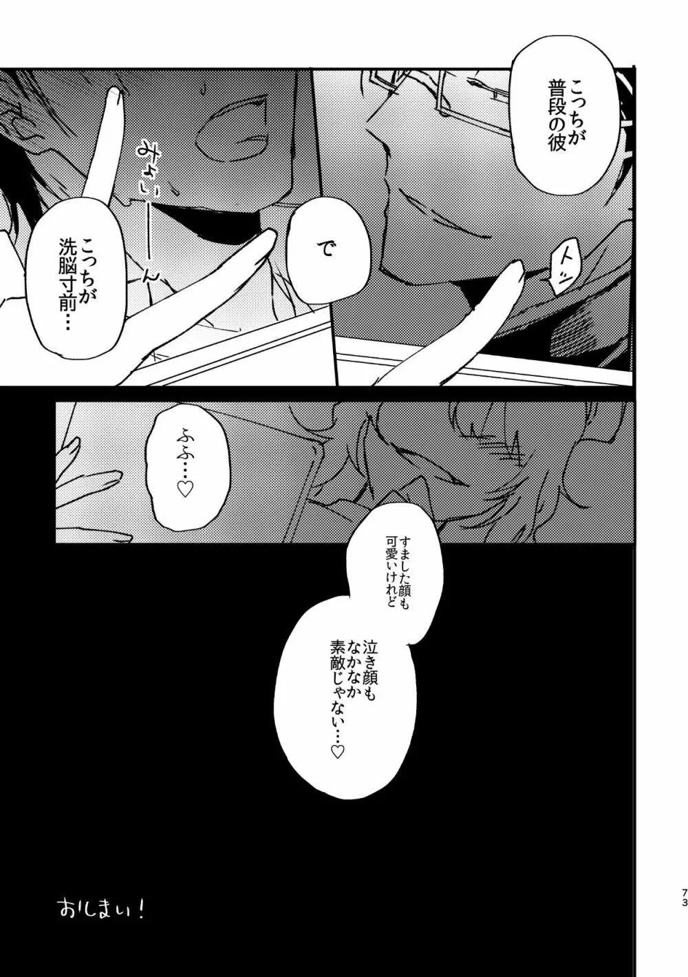 復讐×凌辱 気丈な男にたくさんひどいことする本 Page.72