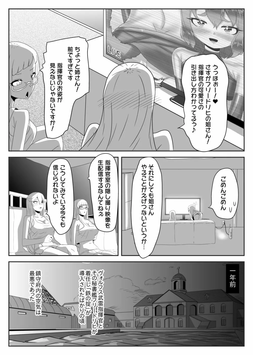 ふたなり艦隊と男の娘指揮官~フリードリ●はバブみが深い?~ Page.11
