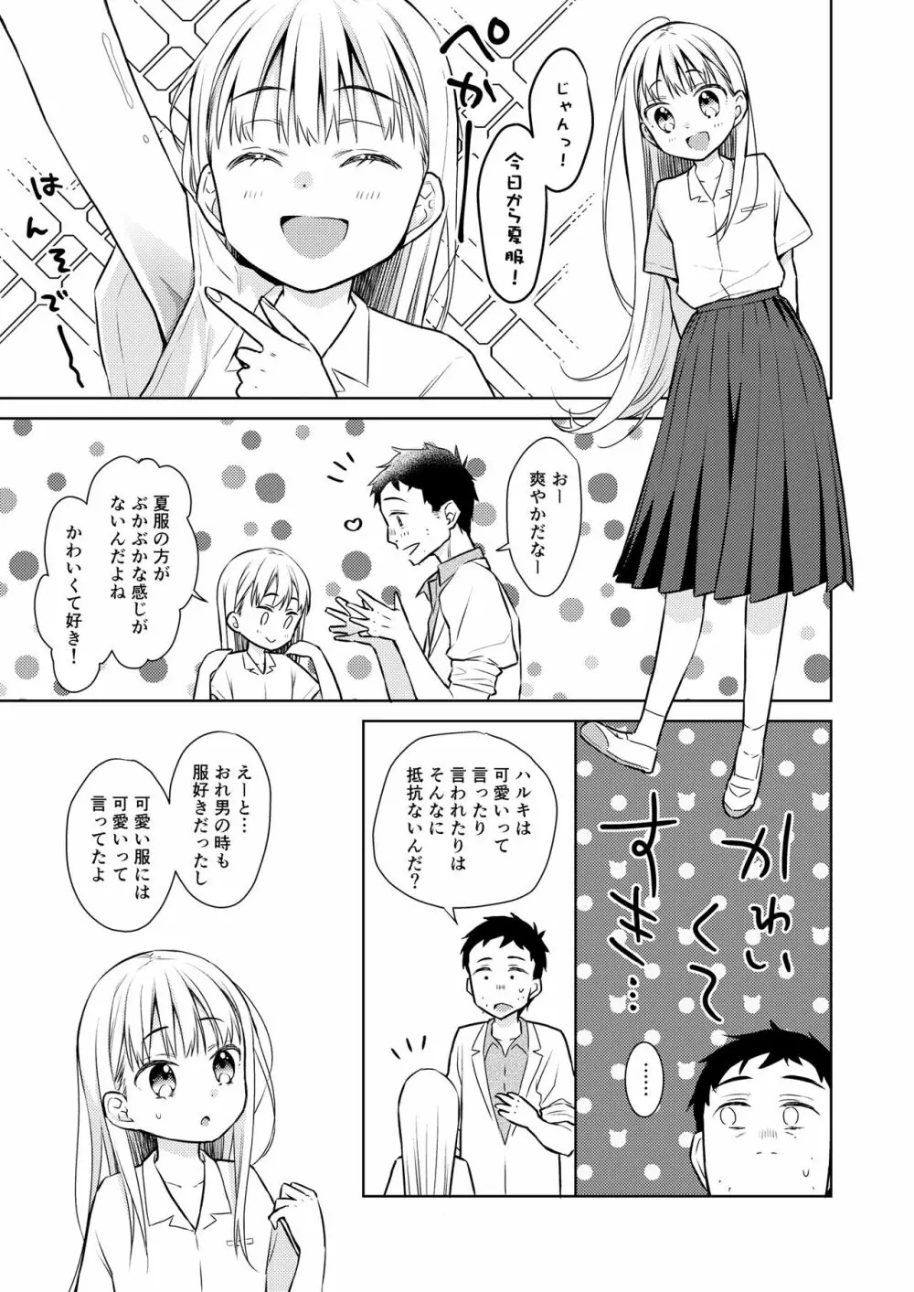 TS少女ハルキくん 3 Page.8