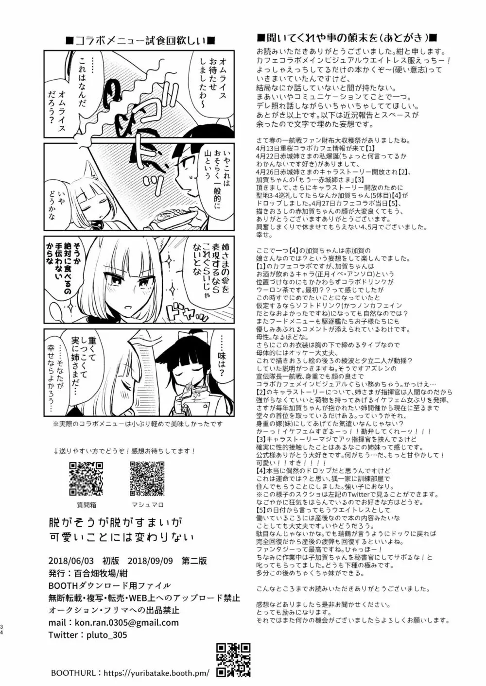 脱がそうが脱がすまいが可愛いことには変わりない Page.33