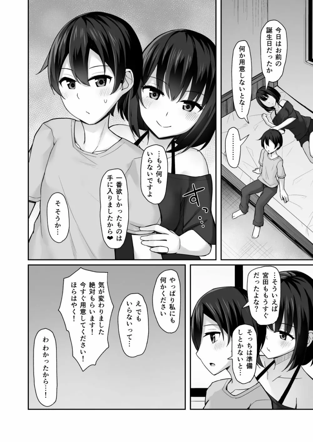 後輩に脅されて Page.34