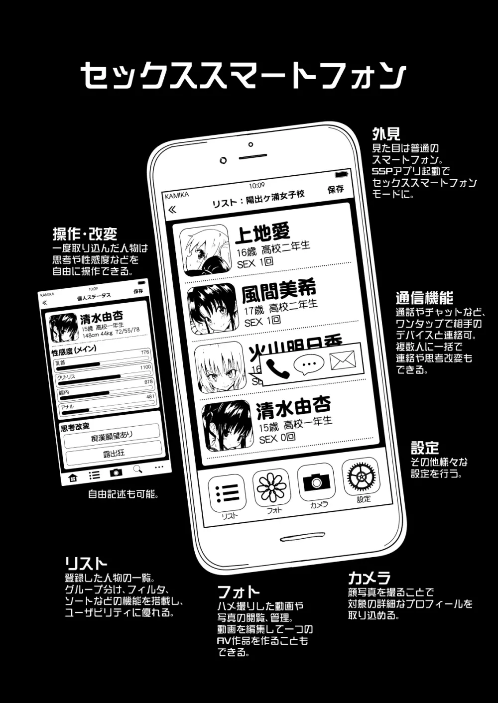 セックススマートフォン～ハーレム学園編総集編～ Page.31