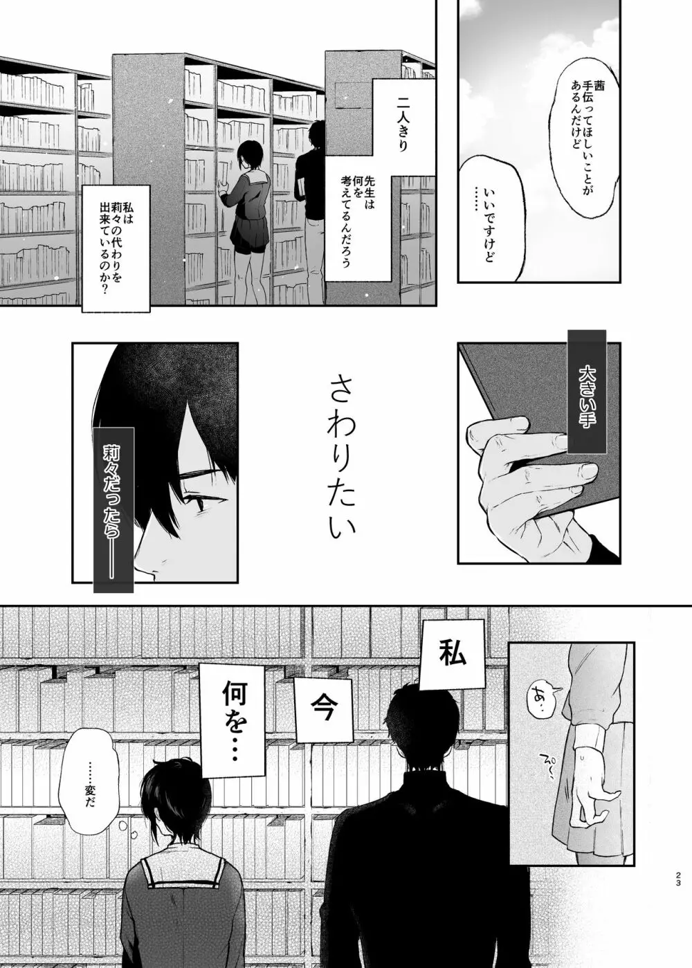 絡新婦の花園～僕は生徒をひたすら犯す。いつか、彼女とセックスするために～ Page.22