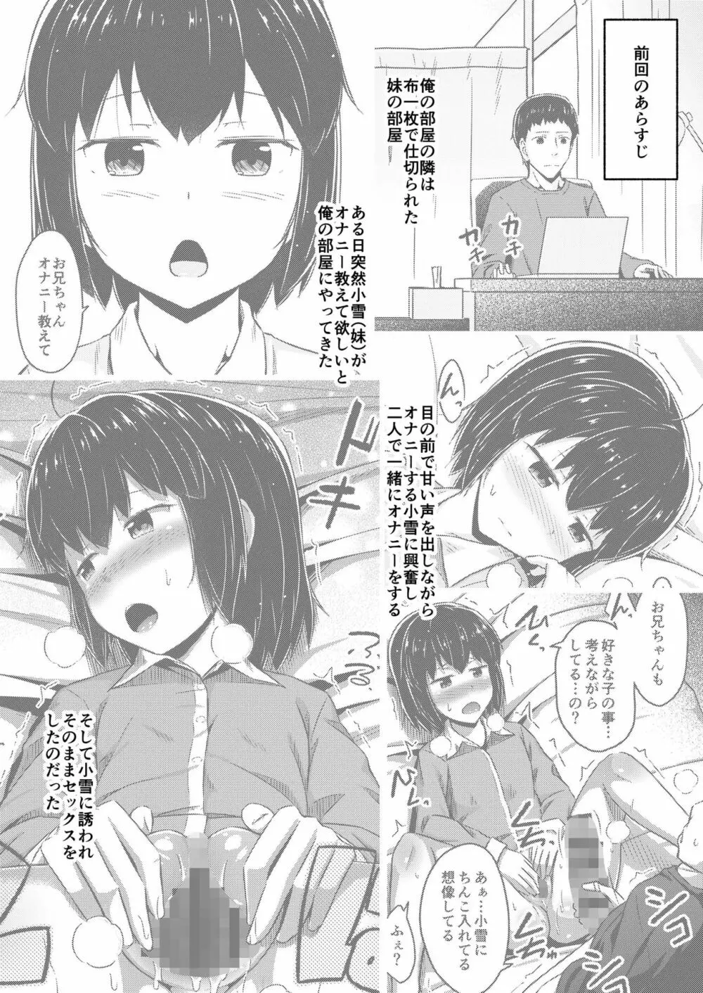 妹と俺のオナニー事情2 Page.3