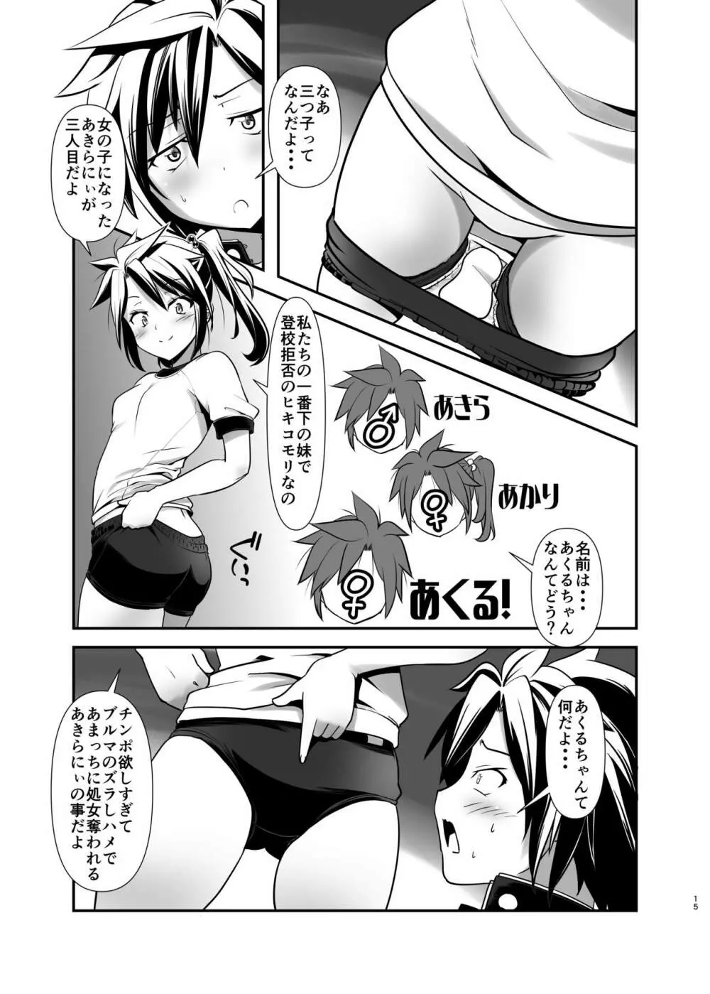 ああ変態双子 2 Page.14