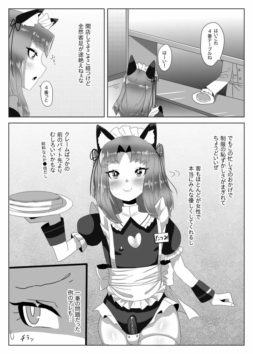 ふたなり生徒会長の不良男の娘更生計画～メイド喫茶おまけ編～ Page.29