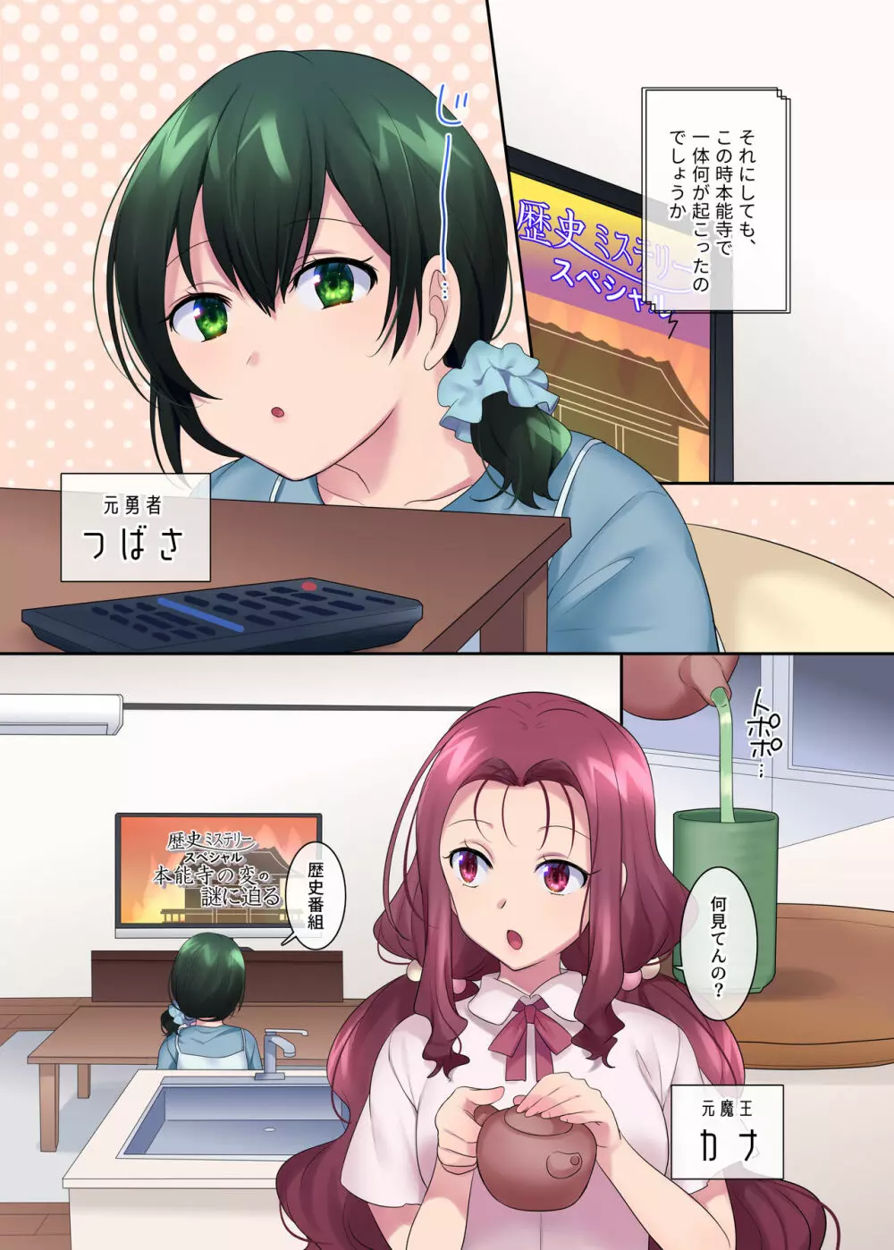 本能寺の性変 女にされた信長 Page.2