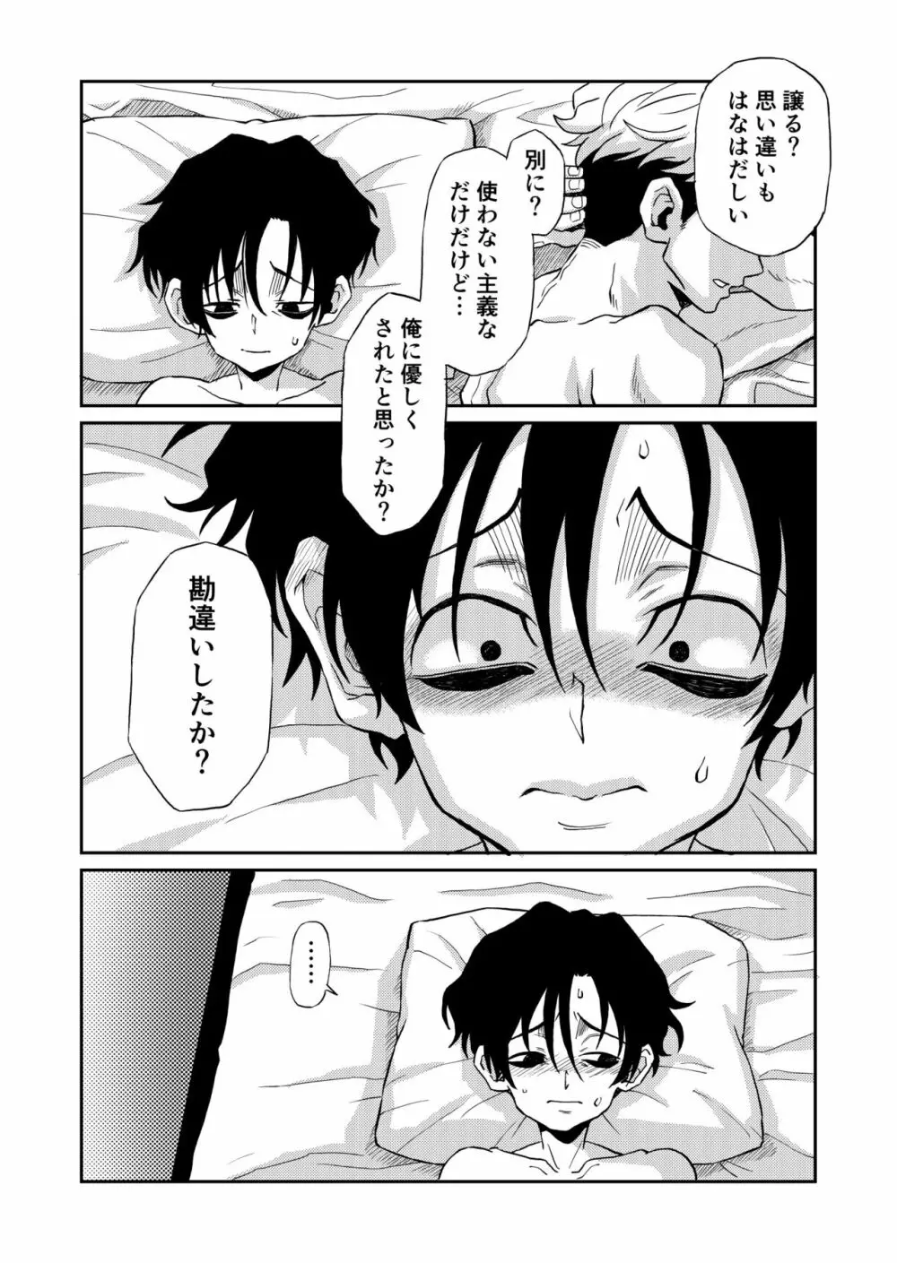 就寝前のサンウジ Page.3