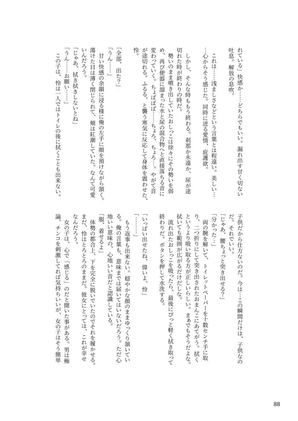 ア○スギア総合スカトロアンソロジー アクトレス排泄実態調査任務～スカポためるっすか!?～ Page.88