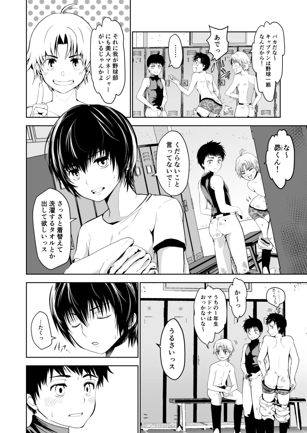 うちのキャプテンと裏でこっそりセックスしてまして Page.8