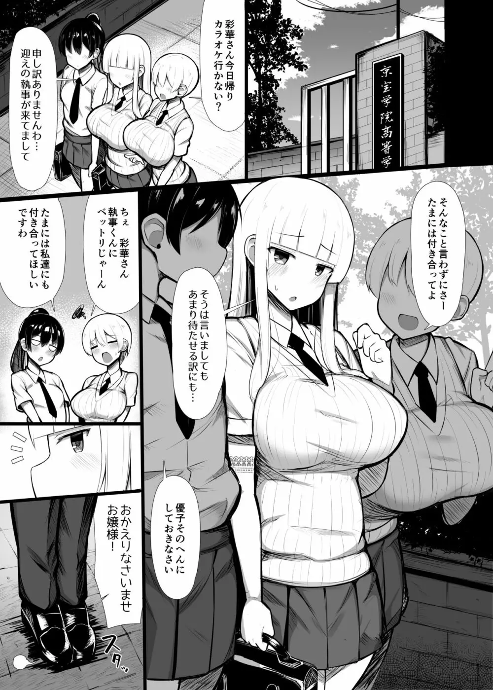 お嬢様に買われたボク2 Page.3