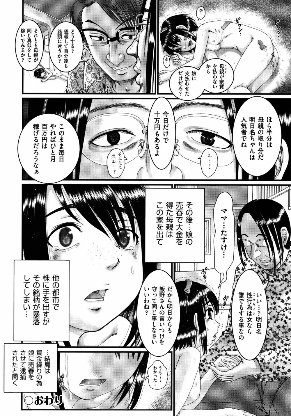 少女が『ひぎぃ!』と叫ぶとき Page.159
