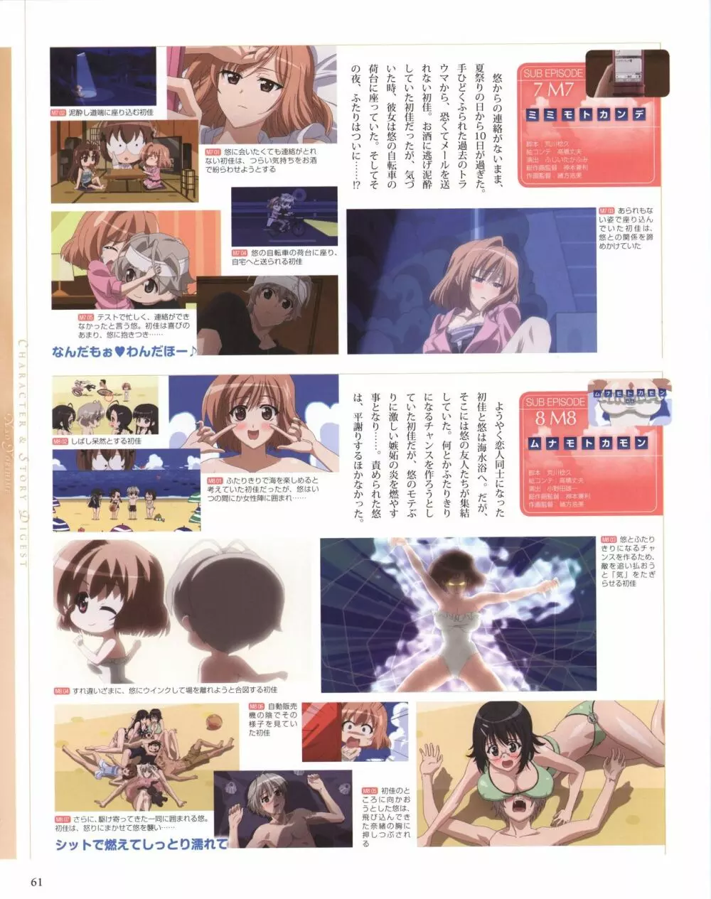 ヨスガノソラ OFFICIAL CHARACTER BOOK Page.61