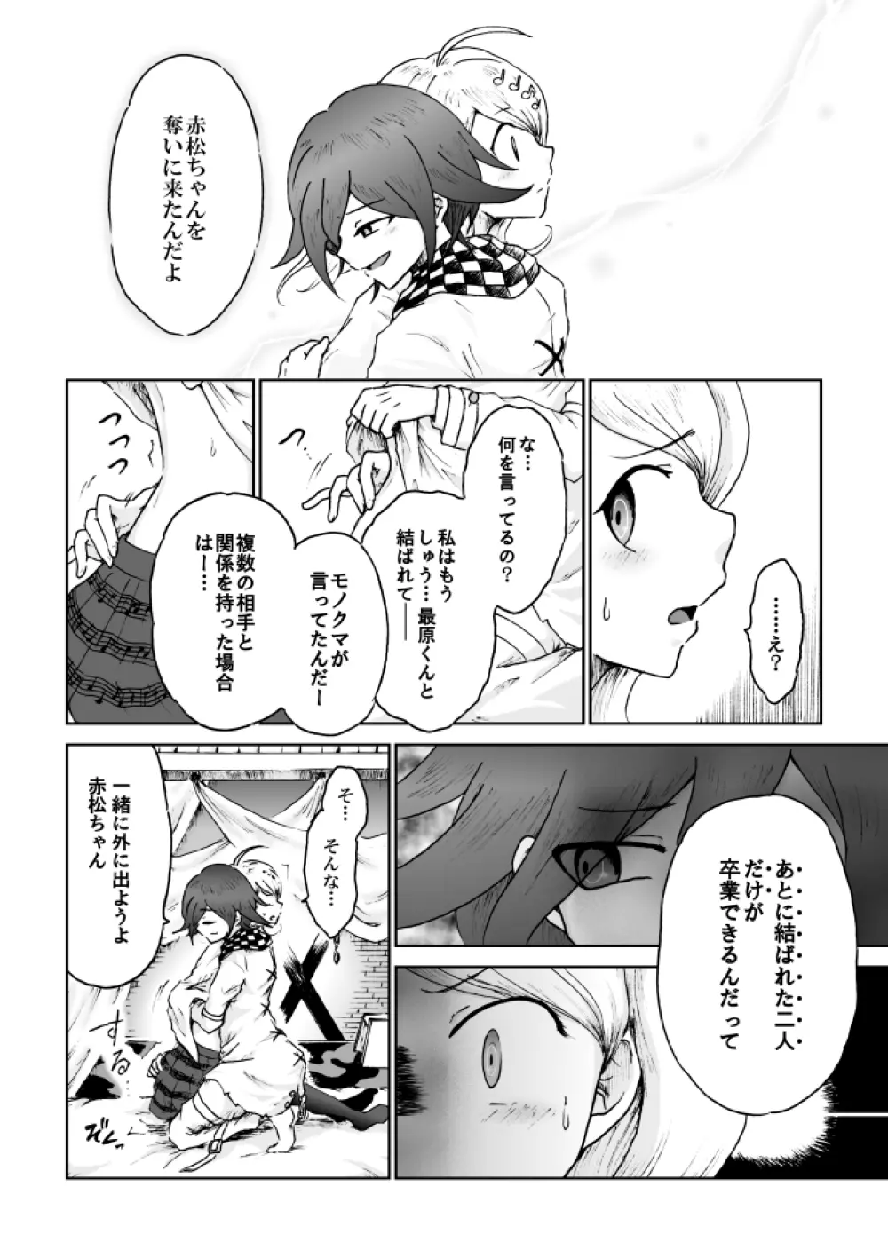 【web再録】最赤：王赤＝２：８の紅鮭軸ゲスエロ凌辱NTR漫画 Page.8