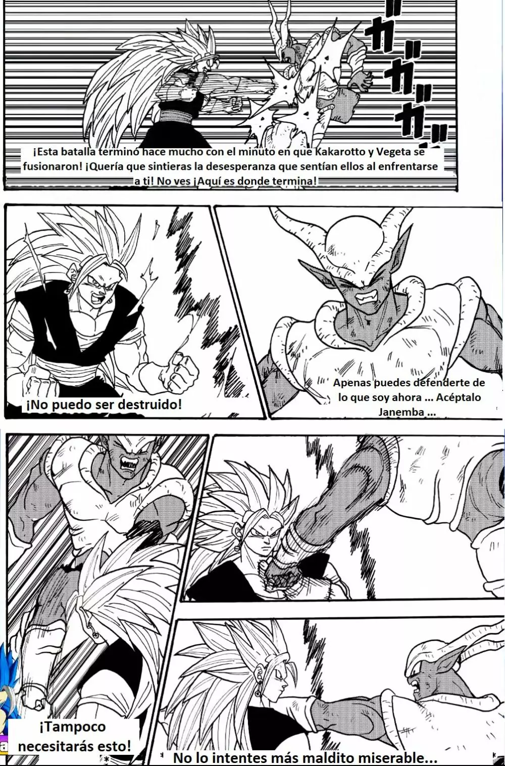 Goku y Vegeta vs Janemba Page.14