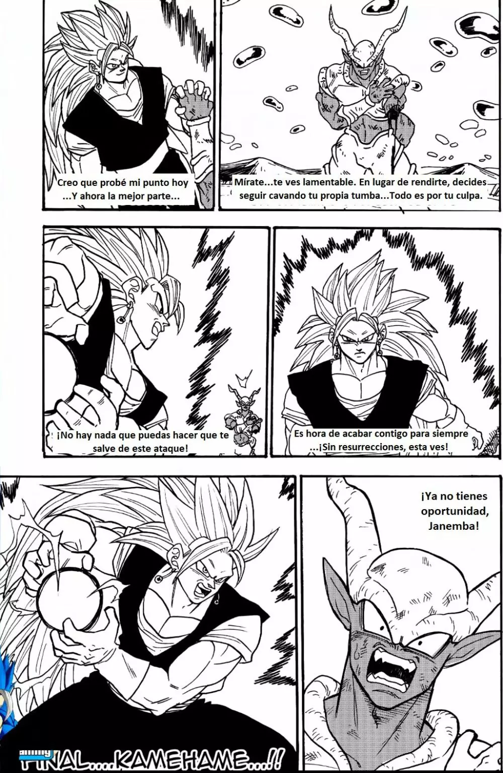 Goku y Vegeta vs Janemba Page.15