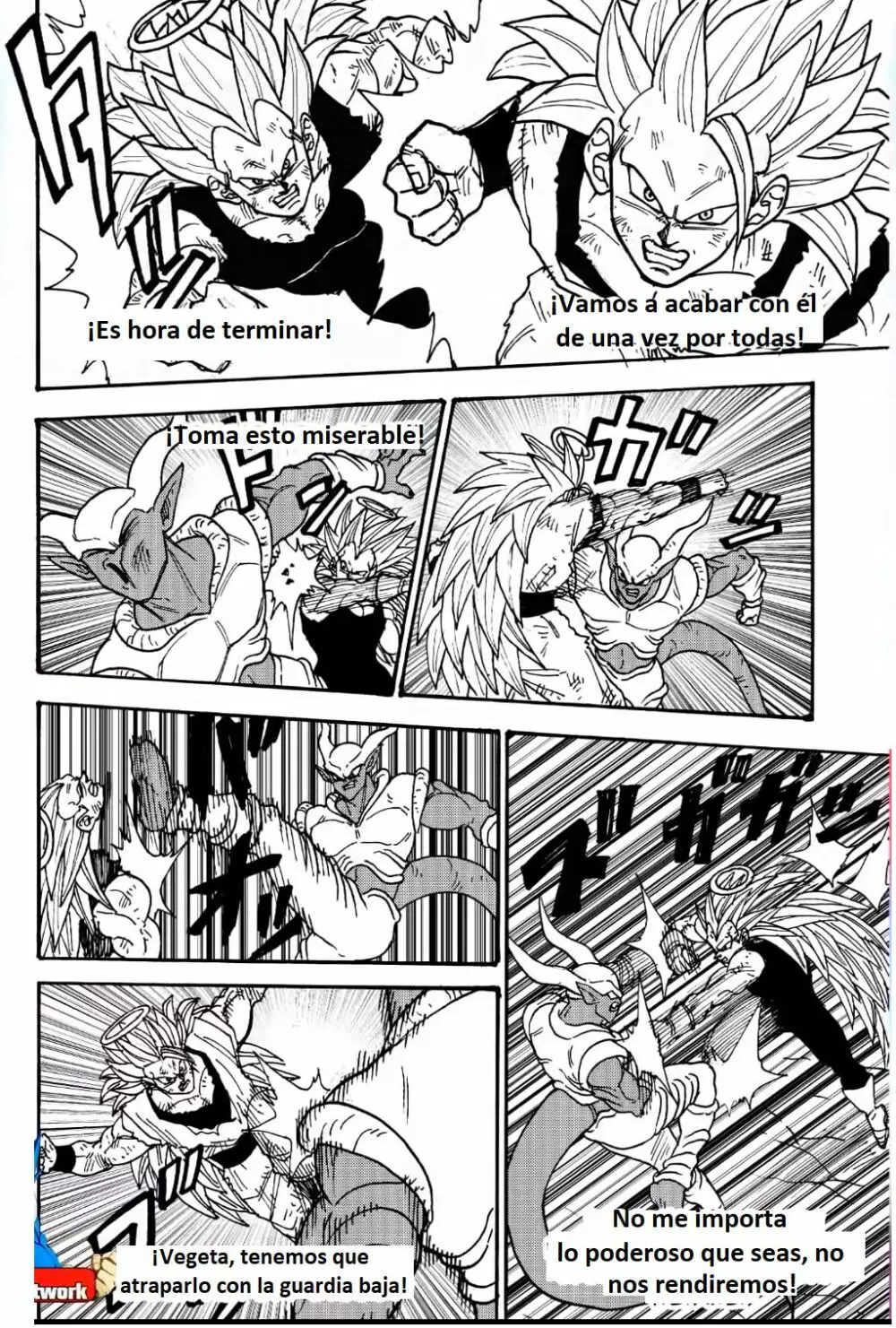 Goku y Vegeta vs Janemba Page.4