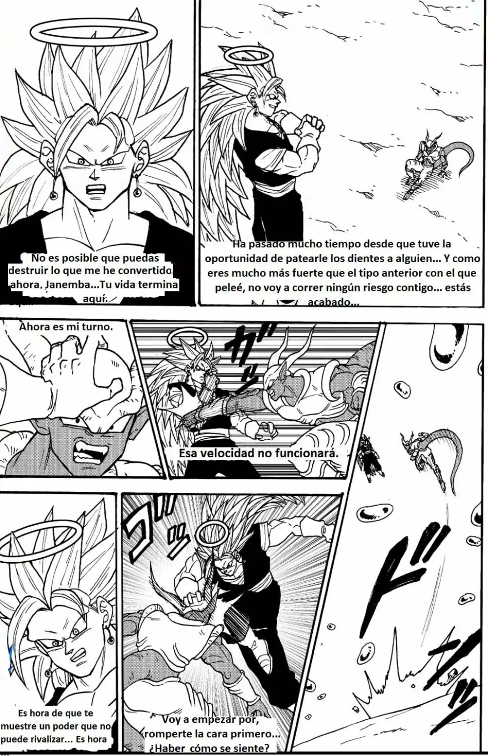 Goku y Vegeta vs Janemba Page.9