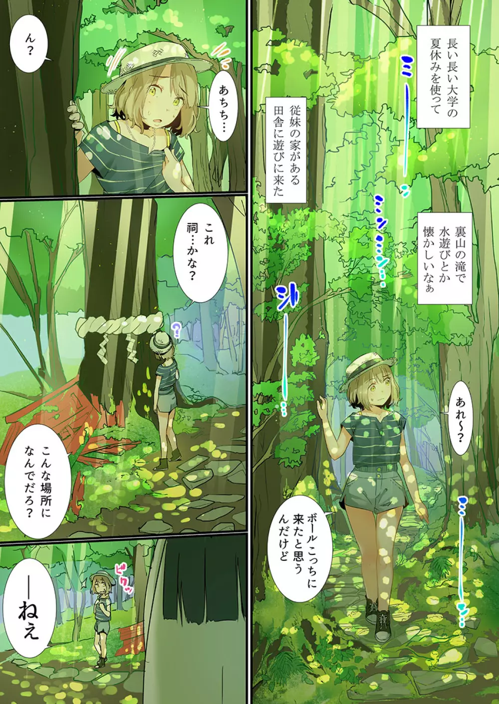 八百万姦～異界で処女を競り落とされて… 1-12 Page.3