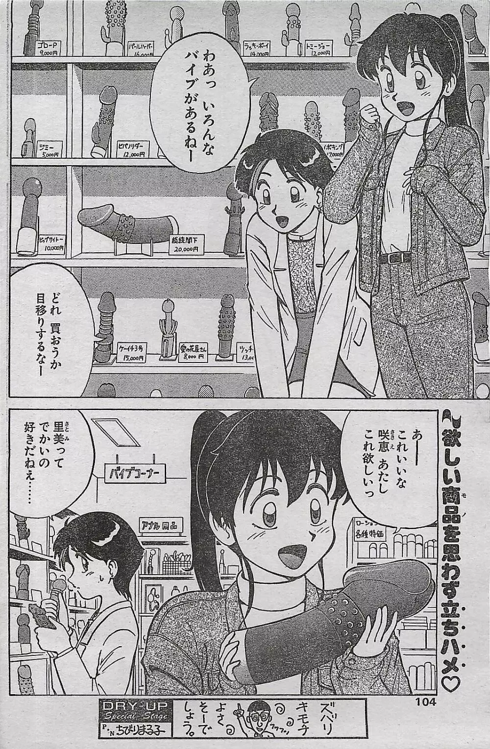 COMIC ドライ-アップ No.4 1995年02月号 Page.104