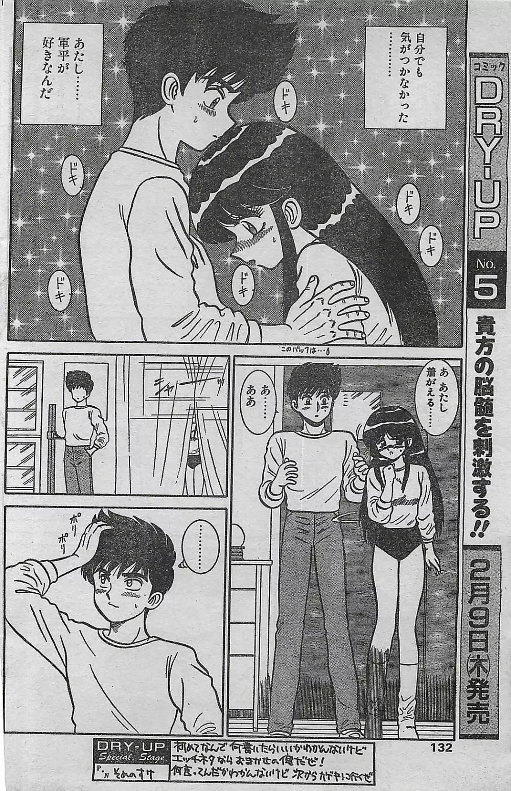 COMIC ドライ-アップ No.4 1995年02月号 Page.132