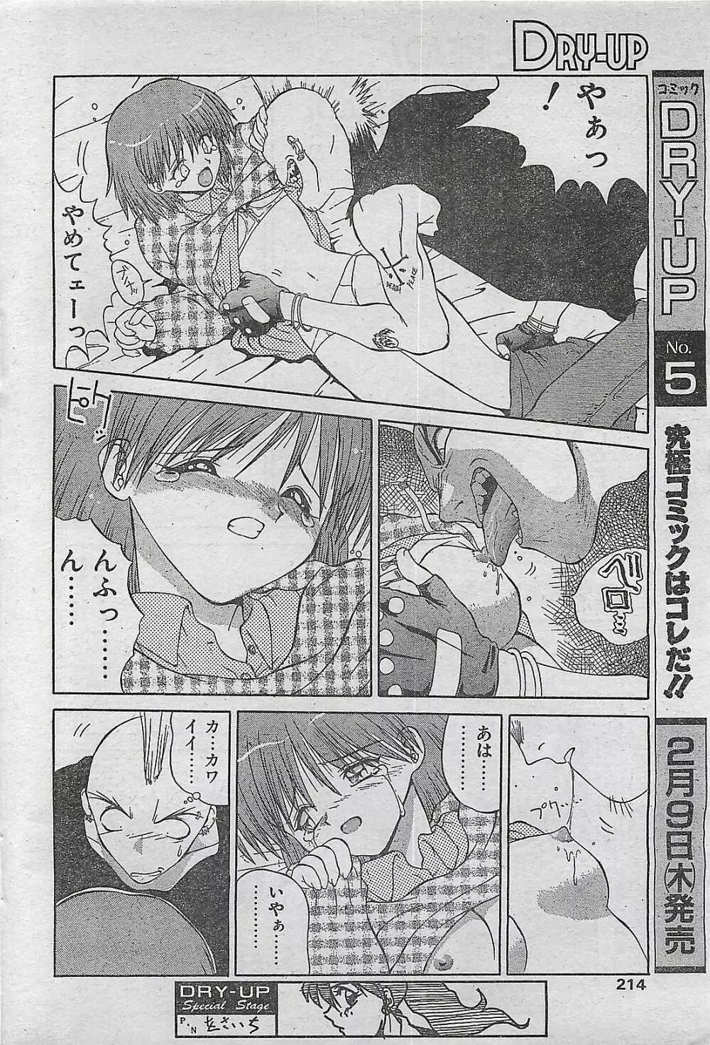 COMIC ドライ-アップ No.4 1995年02月号 Page.214