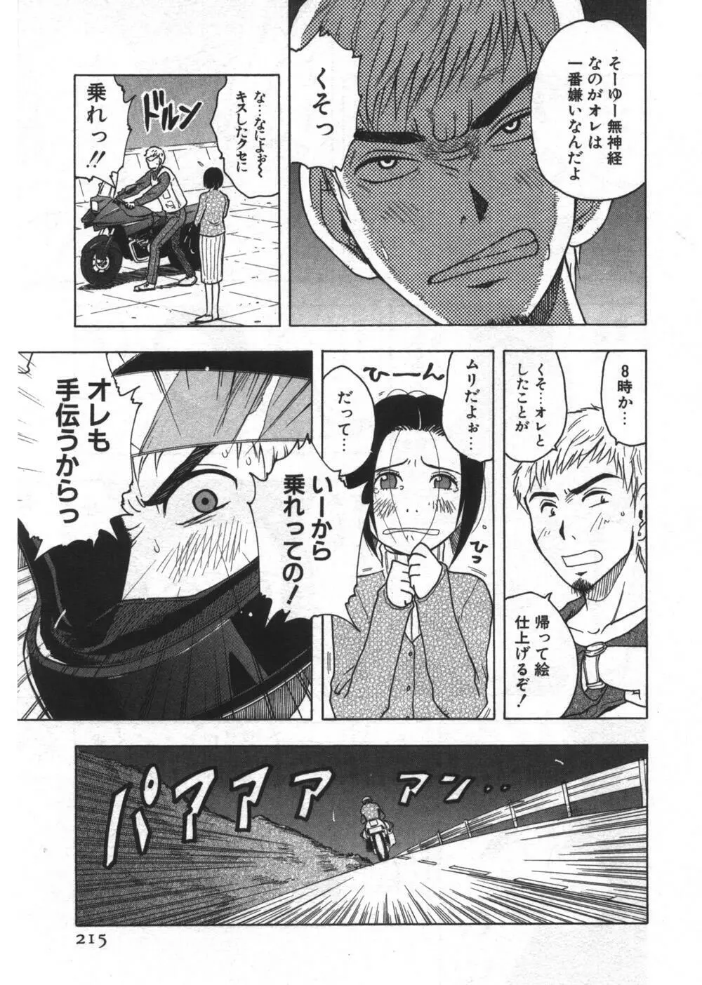 穴があいてる Page.215