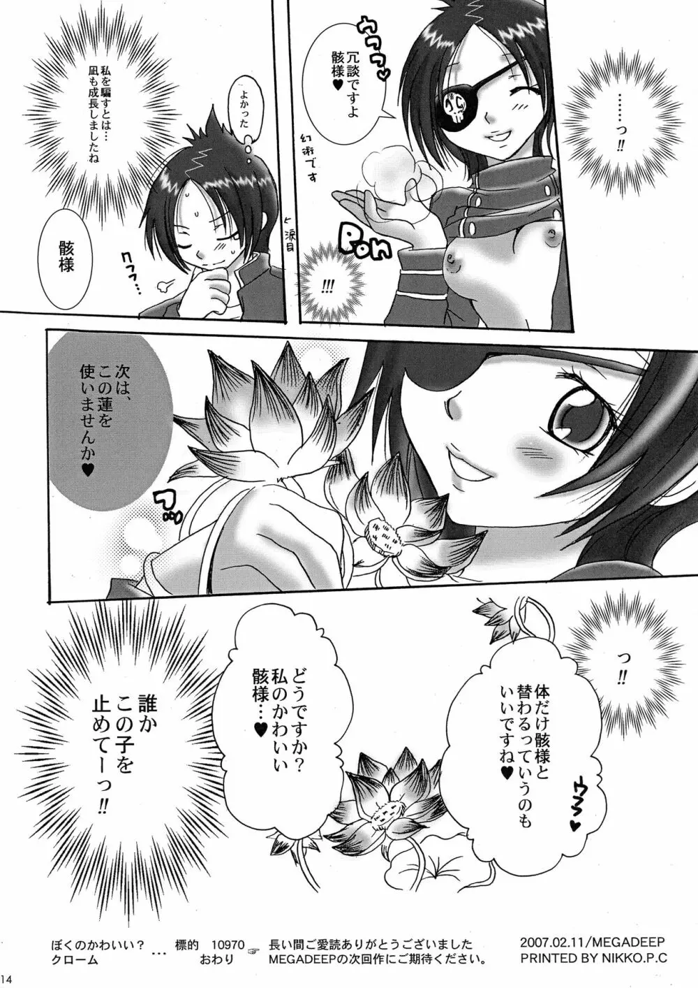 ぼくのかわいい?クローム Page.14