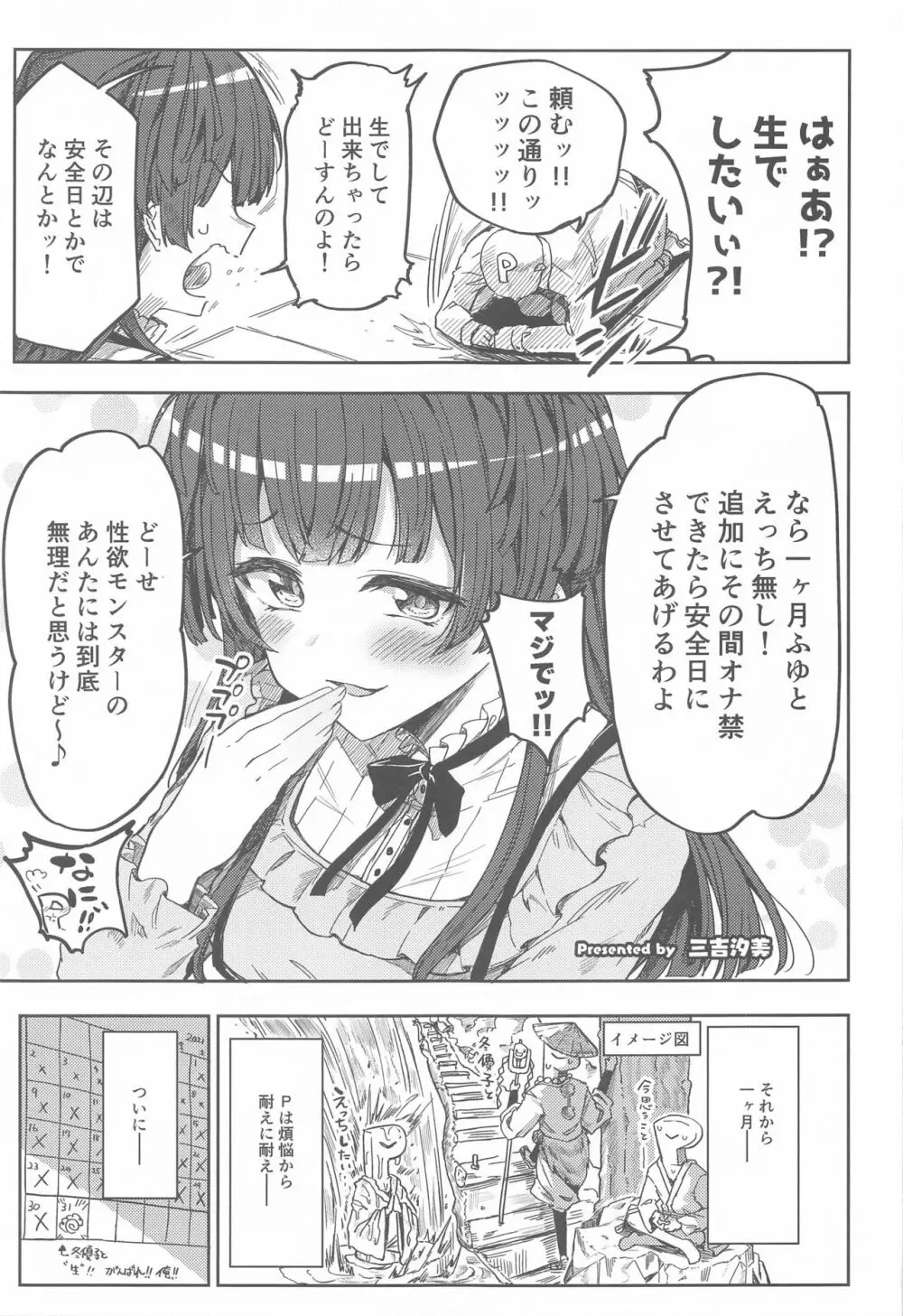あんたはここでふゆとイクのよ~冬優子イチャラブエロ合同~ Page.10