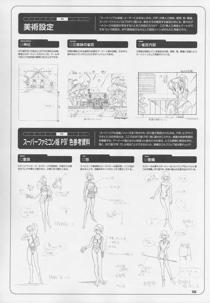 スーパーリアル麻雀 ビジュアルファンブック パーフェクトコレクション Page.149
