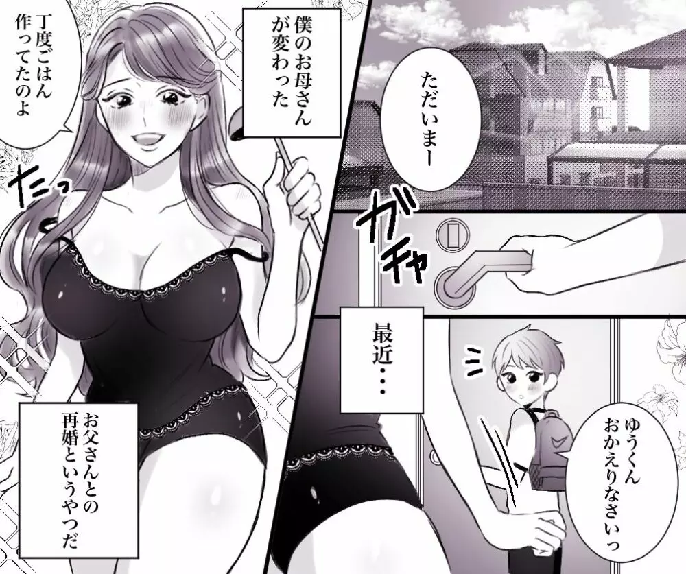 お母さんとボクのSEX事情 ～性教育も必要よね?～ Page.2