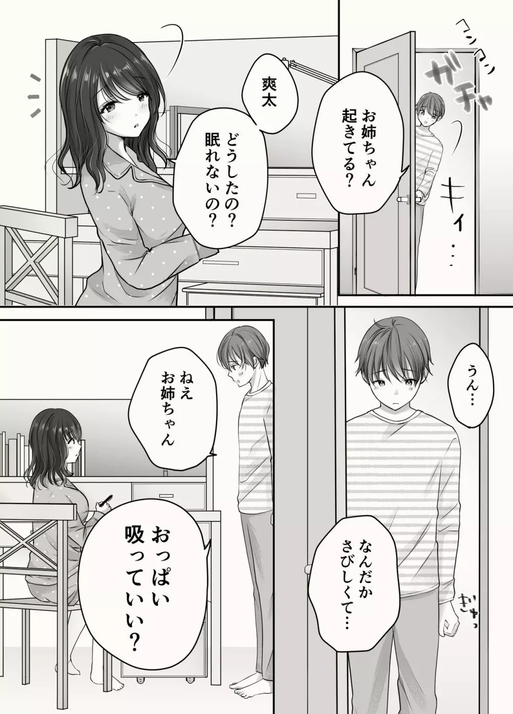 姉と弟のえっちなルーティーン Page.2