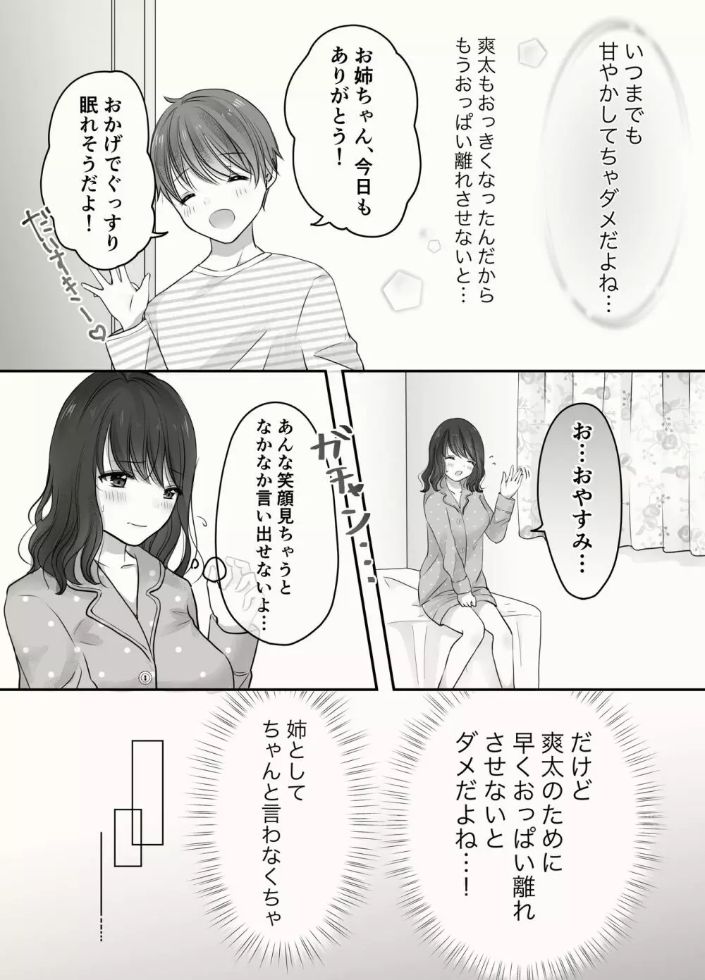 姉と弟のえっちなルーティーン Page.7