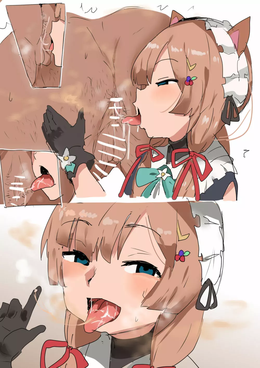 エリーちゃん!?!?チンカス掃除!? Page.8