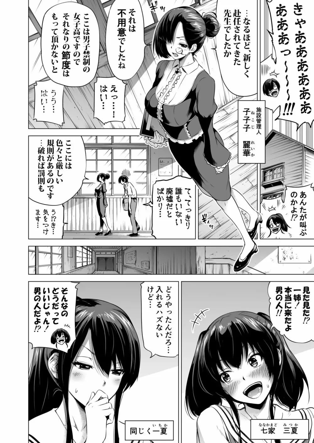 七夏の楽園1～田舎の学校で美少女ハーレム♡～皆で恋人ごっこ編 Page.10