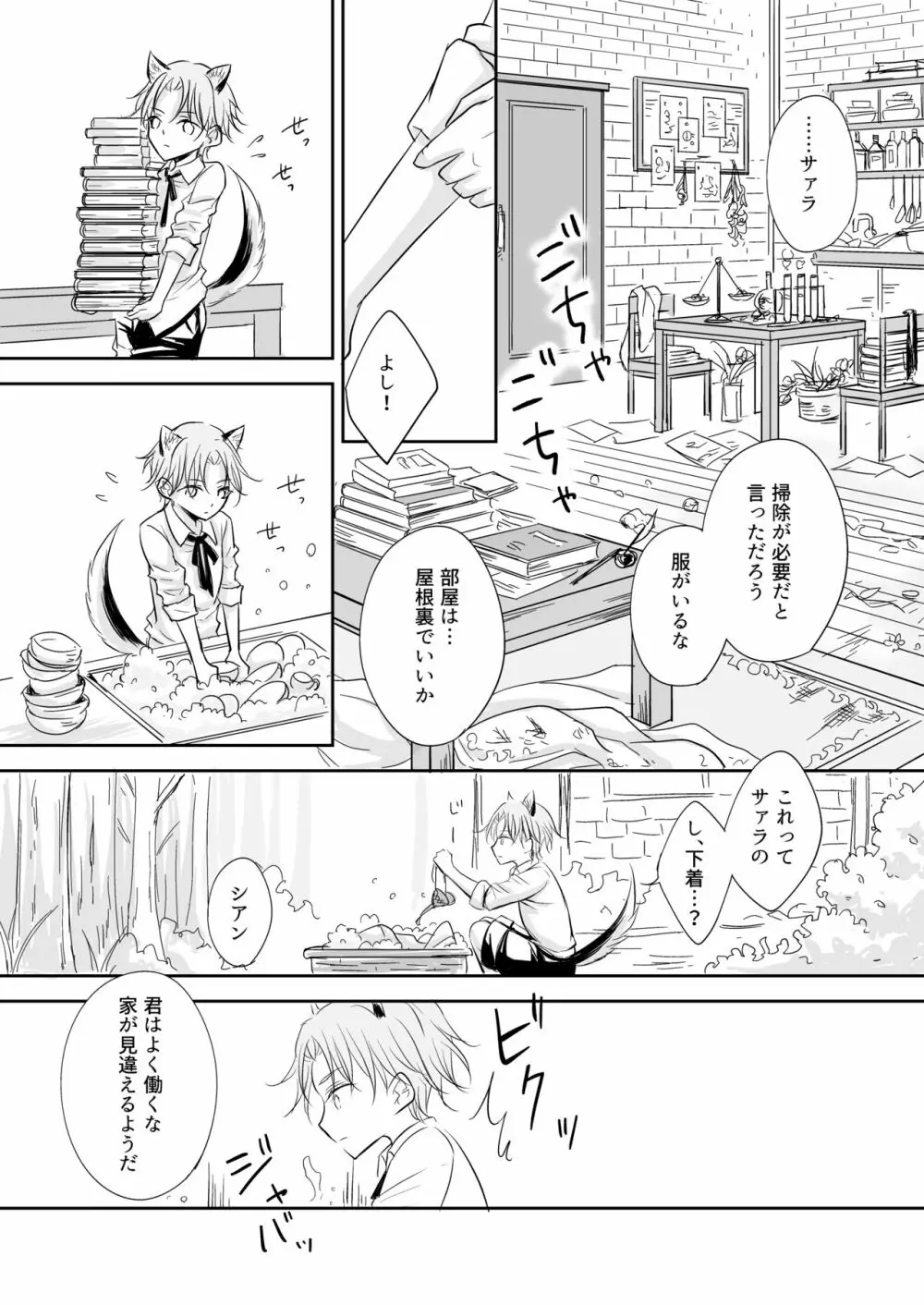 嫉妬～子犬を拾った魔女の話～ Page.8