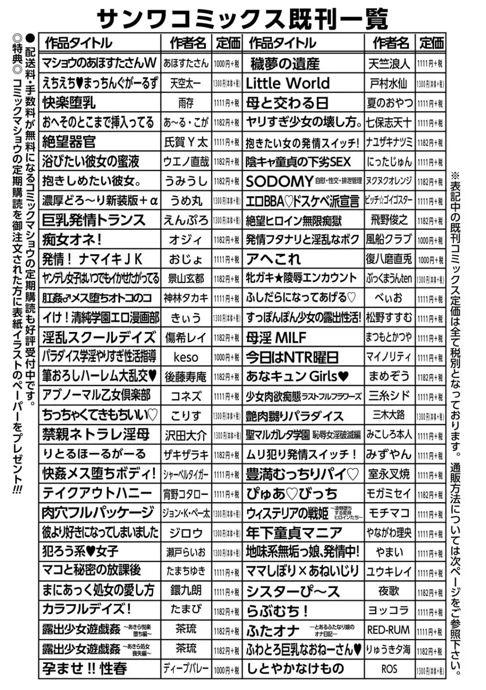 コミック・マショウ 2021年9月号 Page.246