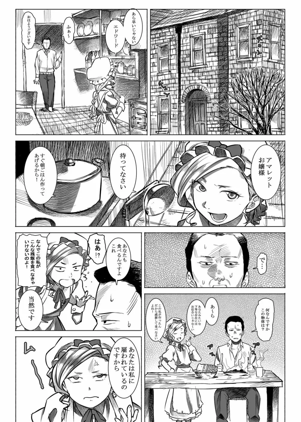 女中令嬢アマレット Page.3