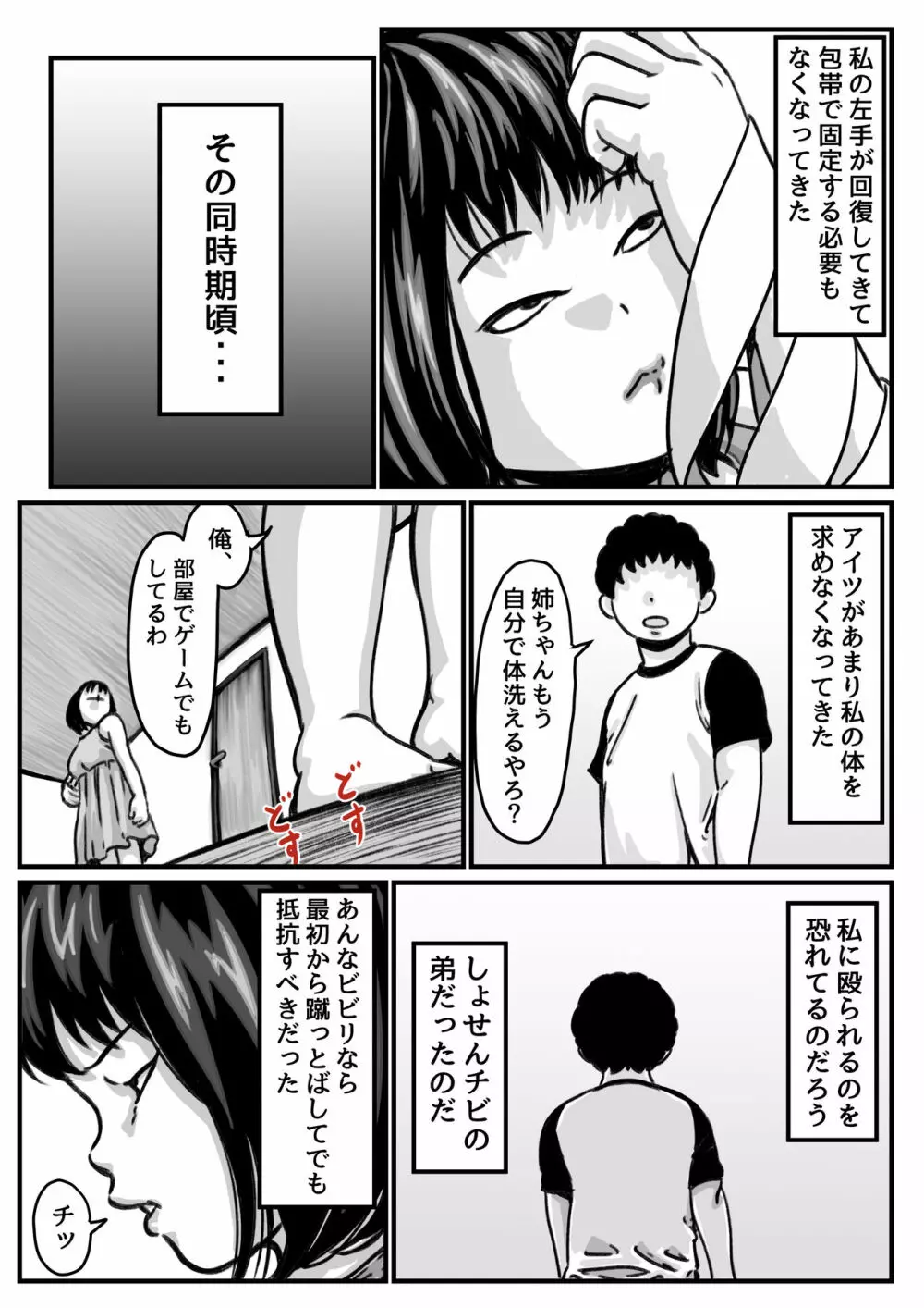 両腕が使えなくなったら弟が調子に乗りだした! 後編 Page.32