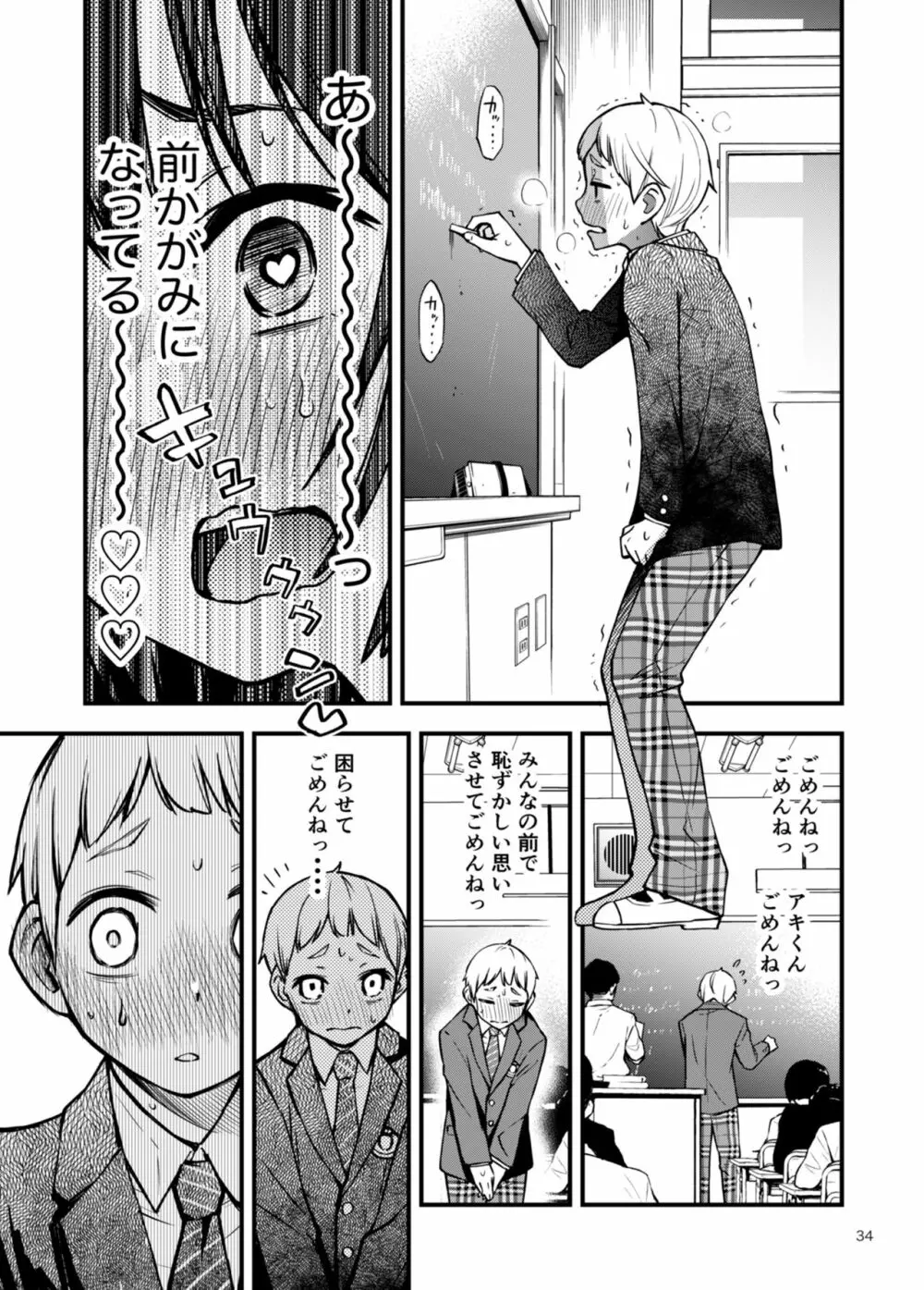 童貞が処女のおっぱいを揉むだけ Page.30