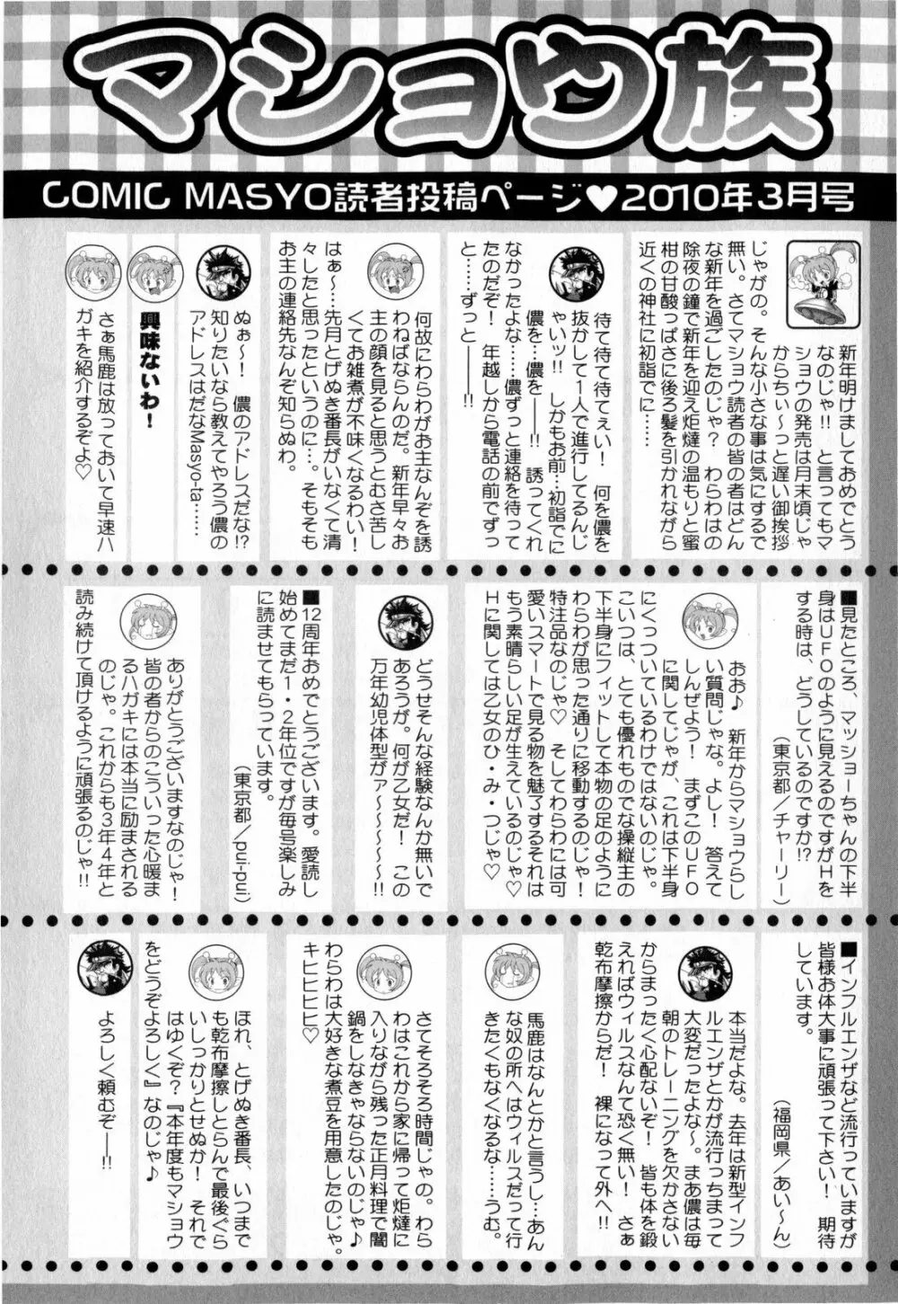 コミック・マショウ 2010年3月号 Page.254
