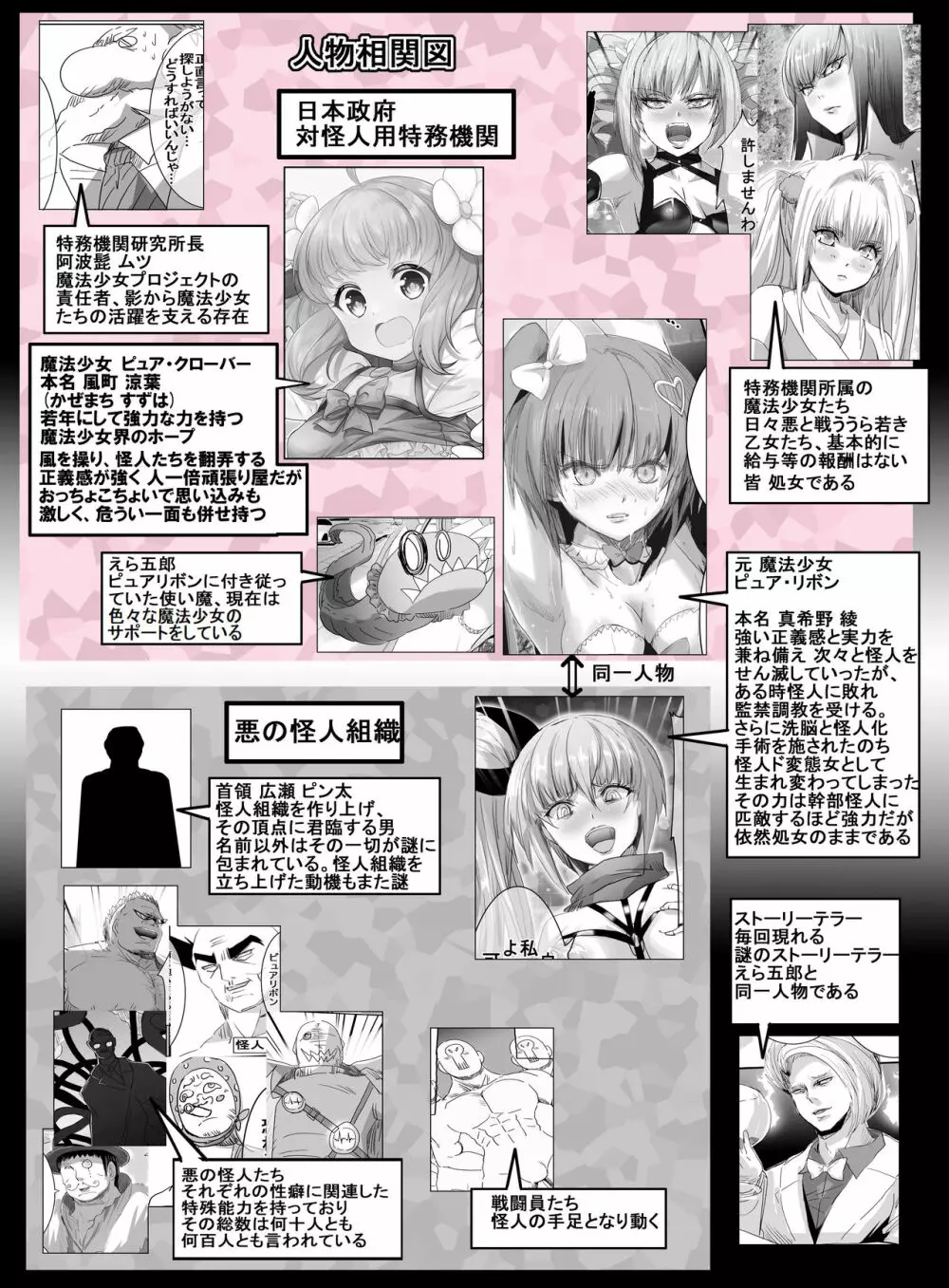 魔法少女VS怪人ペストマスク Page.4