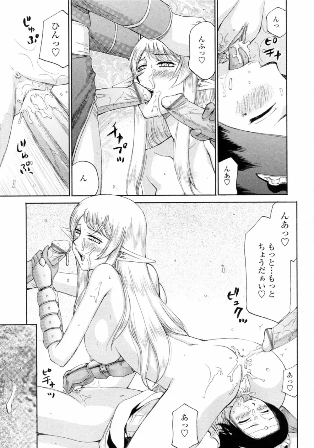 エルフ騎士マリカ 淫辱遊戯 Page.205